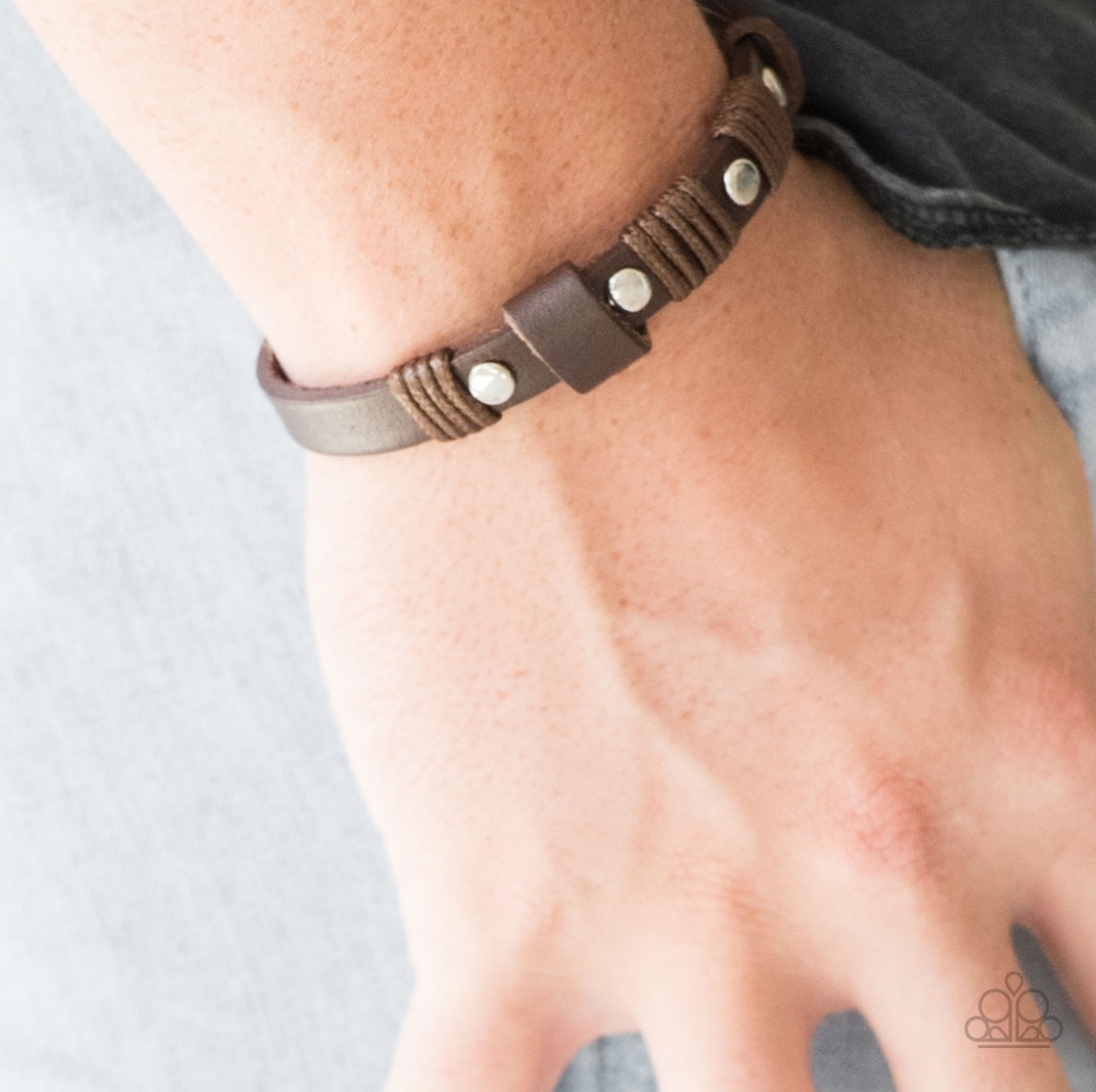 Paparazzi Urban Leather Bracelet